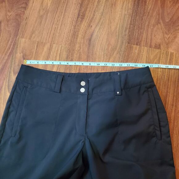Nike Golf Dri-Fit Black Pants Audrey Tour Performance Women's Size 10 Activewear - Picture 13 of 15
